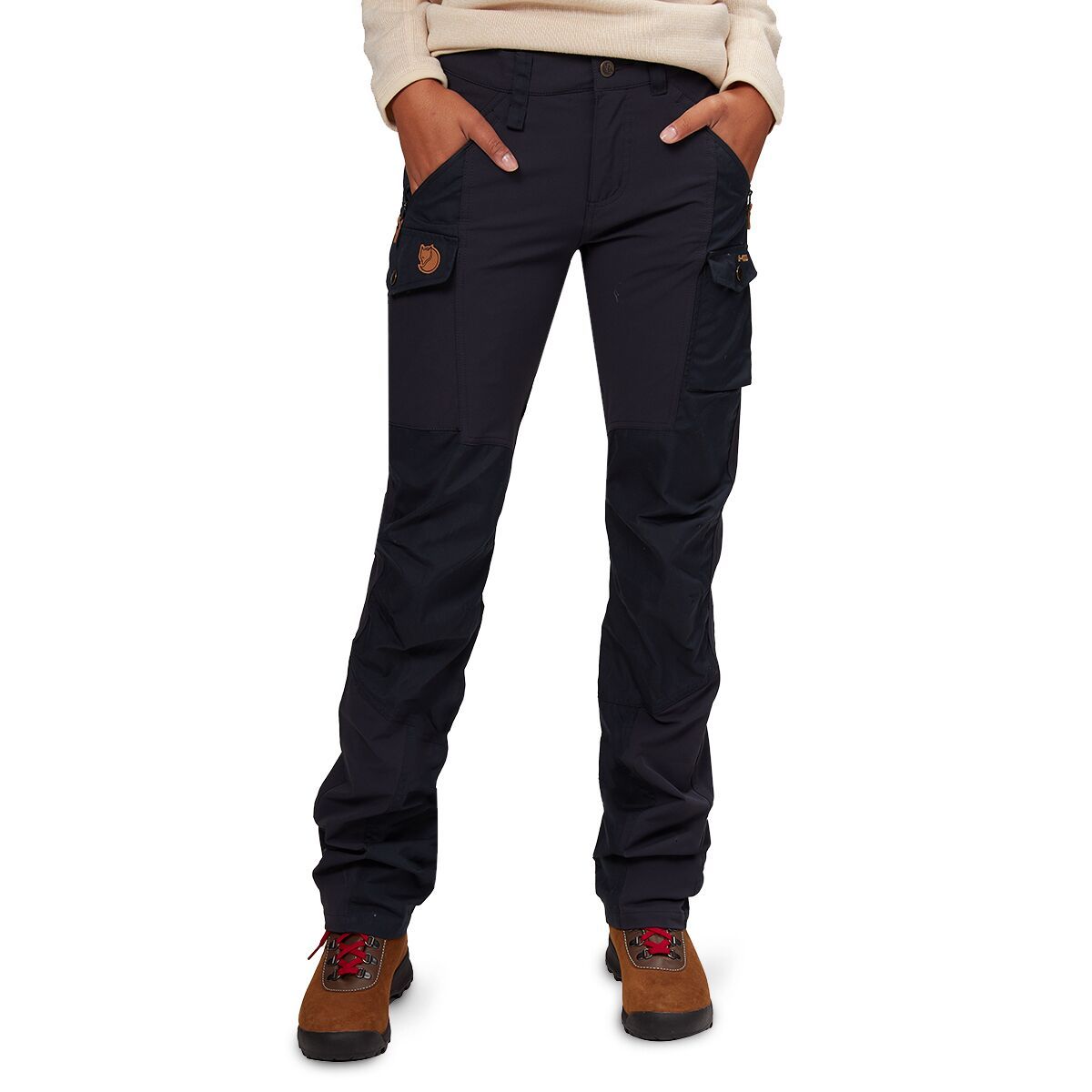 Image of Fjallraven Nikka Curved Trouser - Women's Dark Navy, US 25.5/EU 34