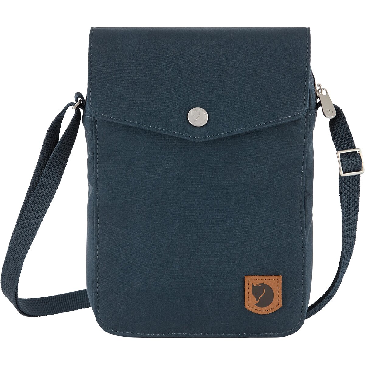Image of Fjallraven Greenland Pocket Shoulder Bag - Women's Navy, One Size