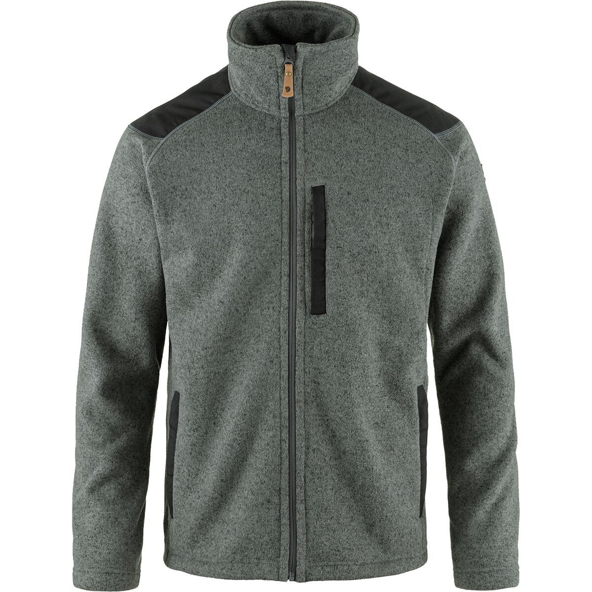 Fjallraven Buck Fleece Jacket - Men's Grey/Melange, M