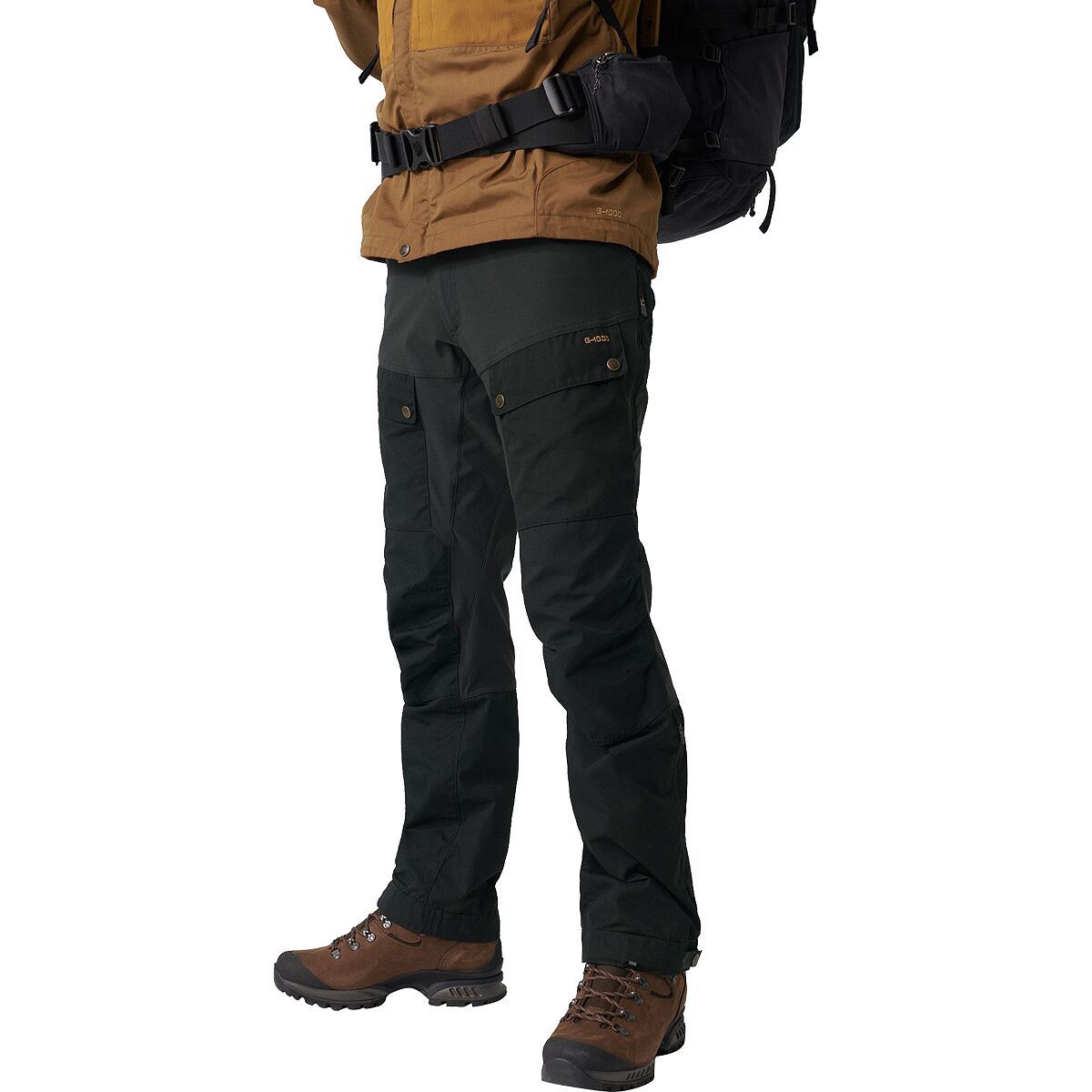 Image of Fjallraven Keb Trouser - Long - Men's Black, US 29/EU 44
