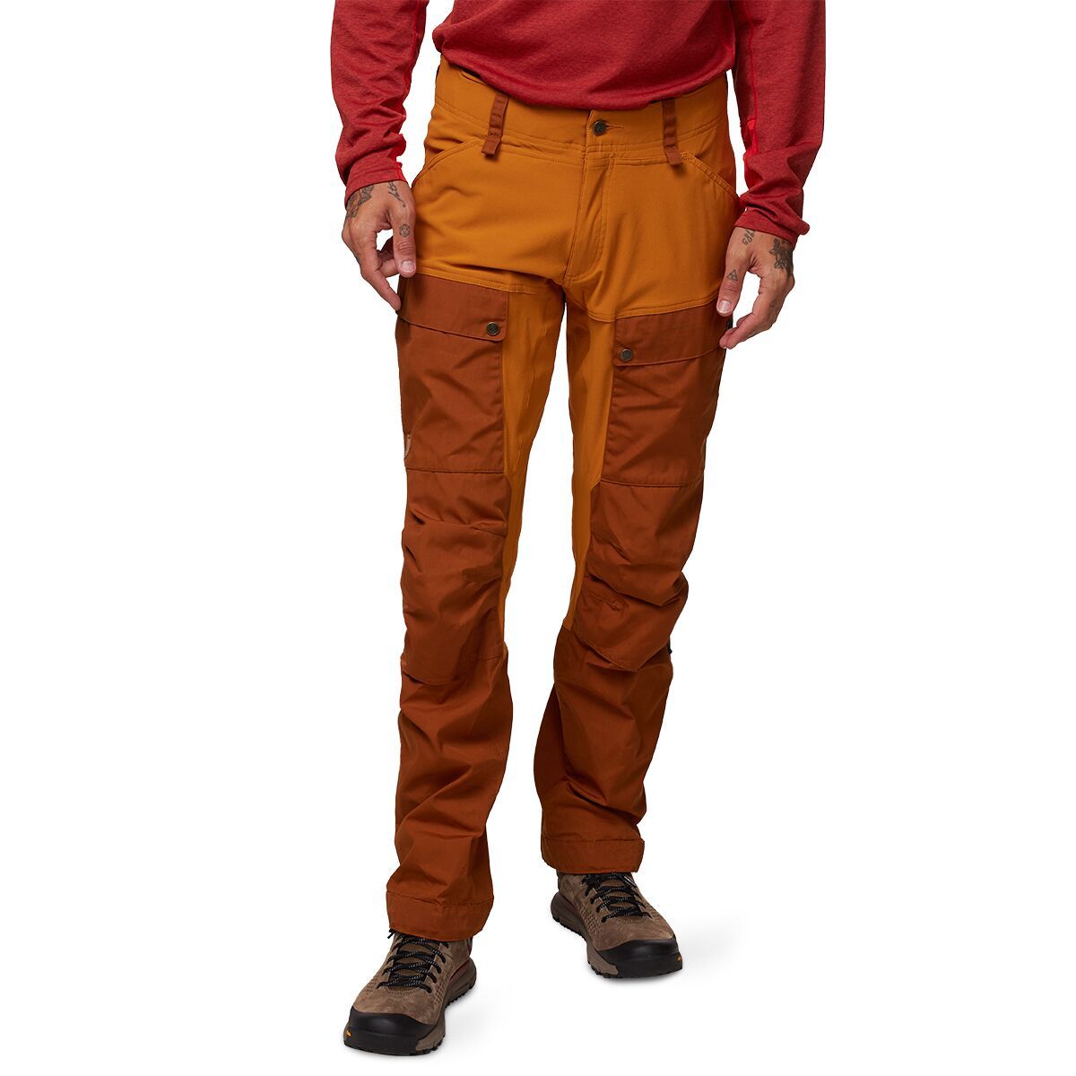 Fjallraven Keb Trouser - Long - Men's Chestnut/Acorn, US 38-39/EU 56