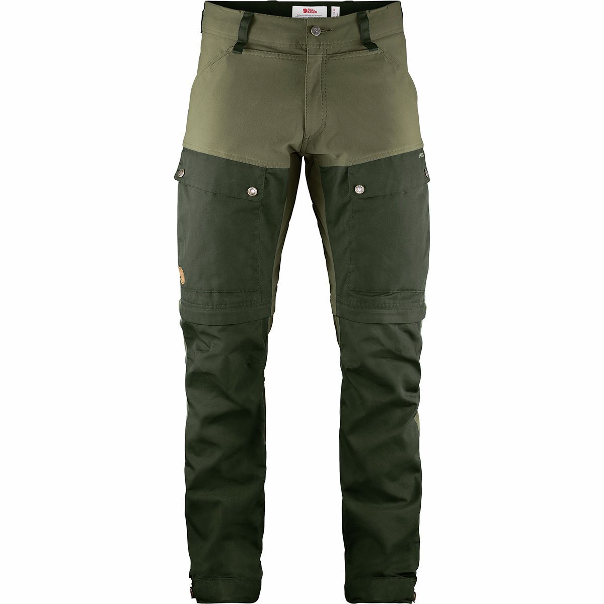 Fjallraven Keb Gaiter Long Trouser - Men's Deep Forest/Laurel Green, US 29/EU 44