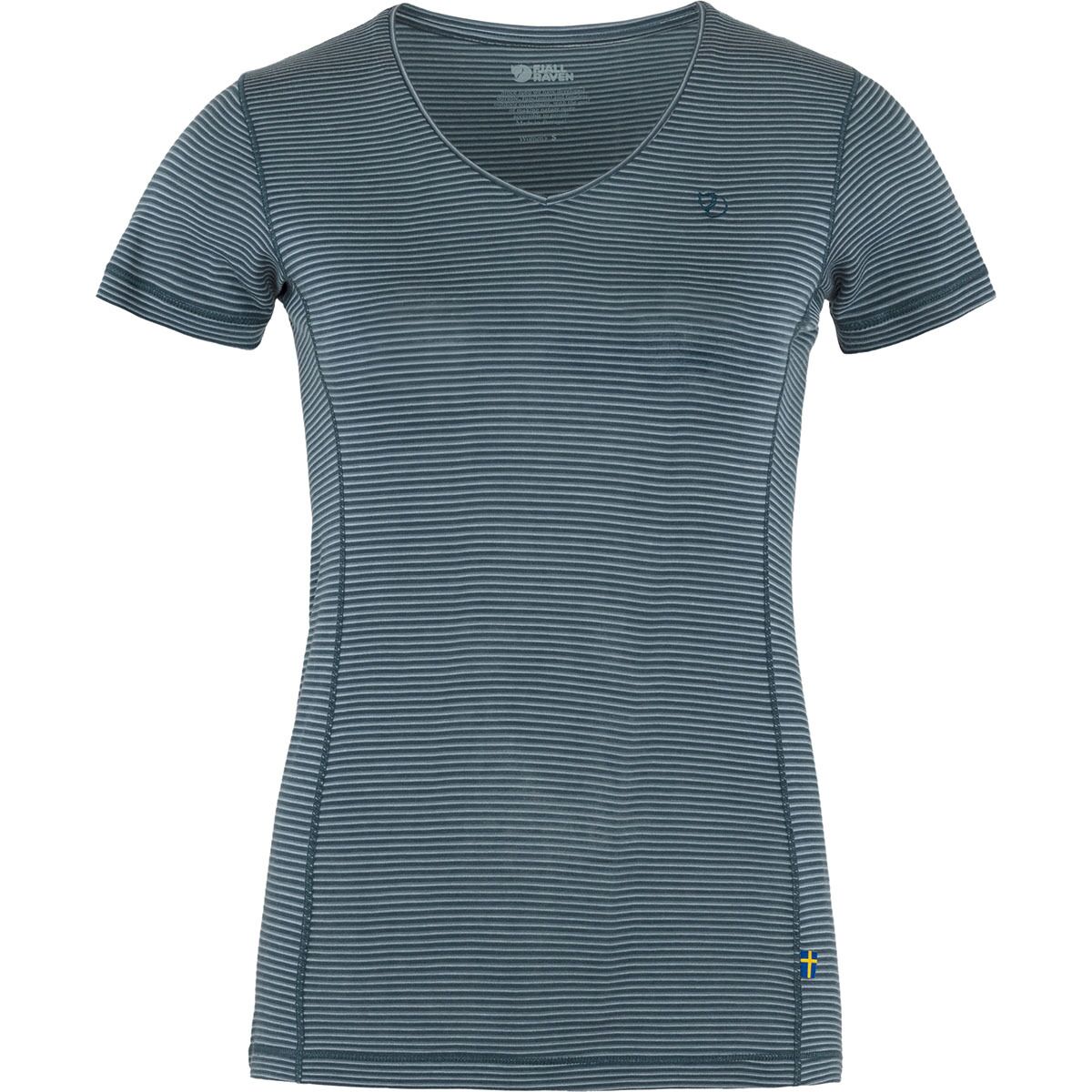 Image of Fjallraven Abisko Cool T-Shirt - Women's Indigo Blue, S