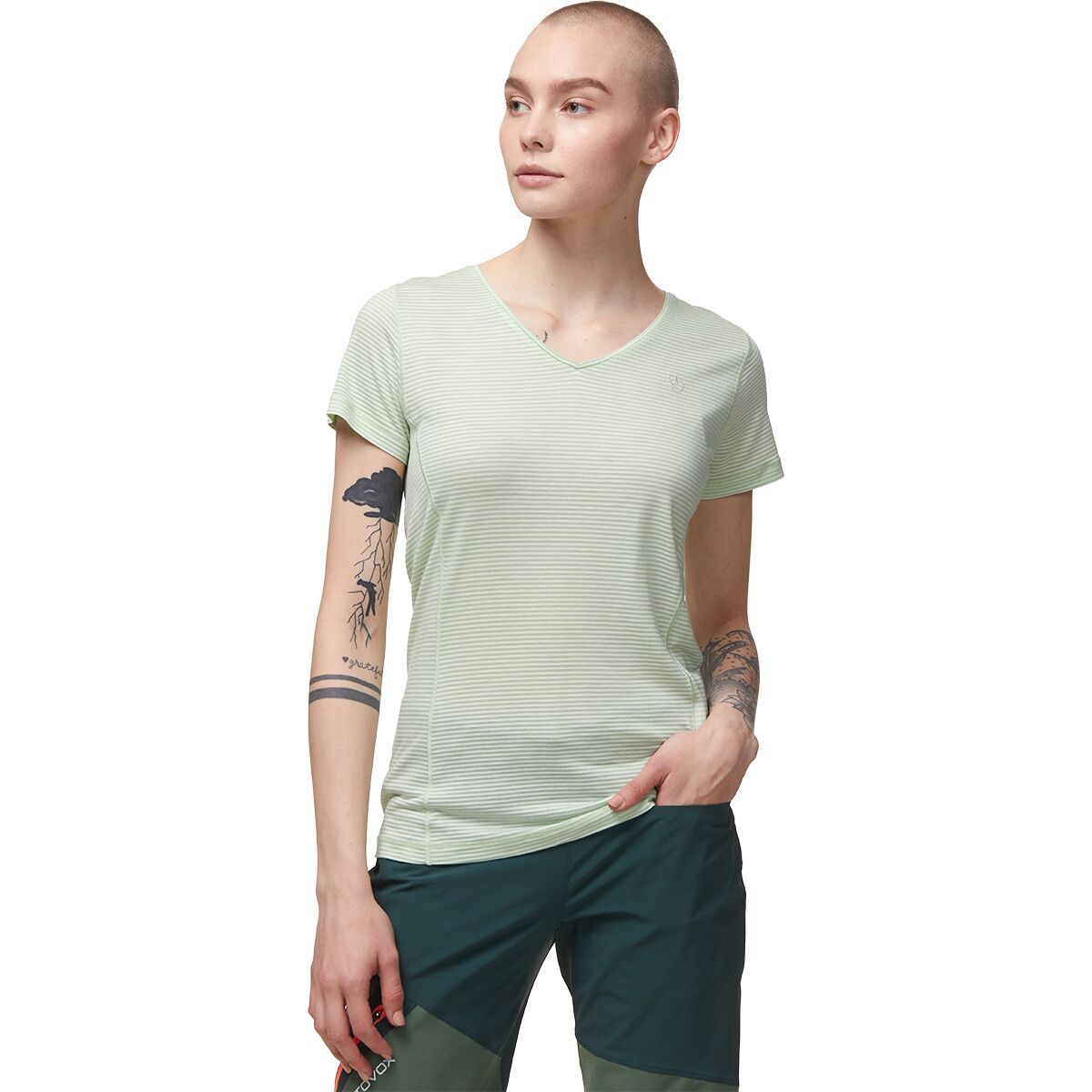 Fjallraven Abisko Cool T-Shirt - Women's Mint Green, XS
