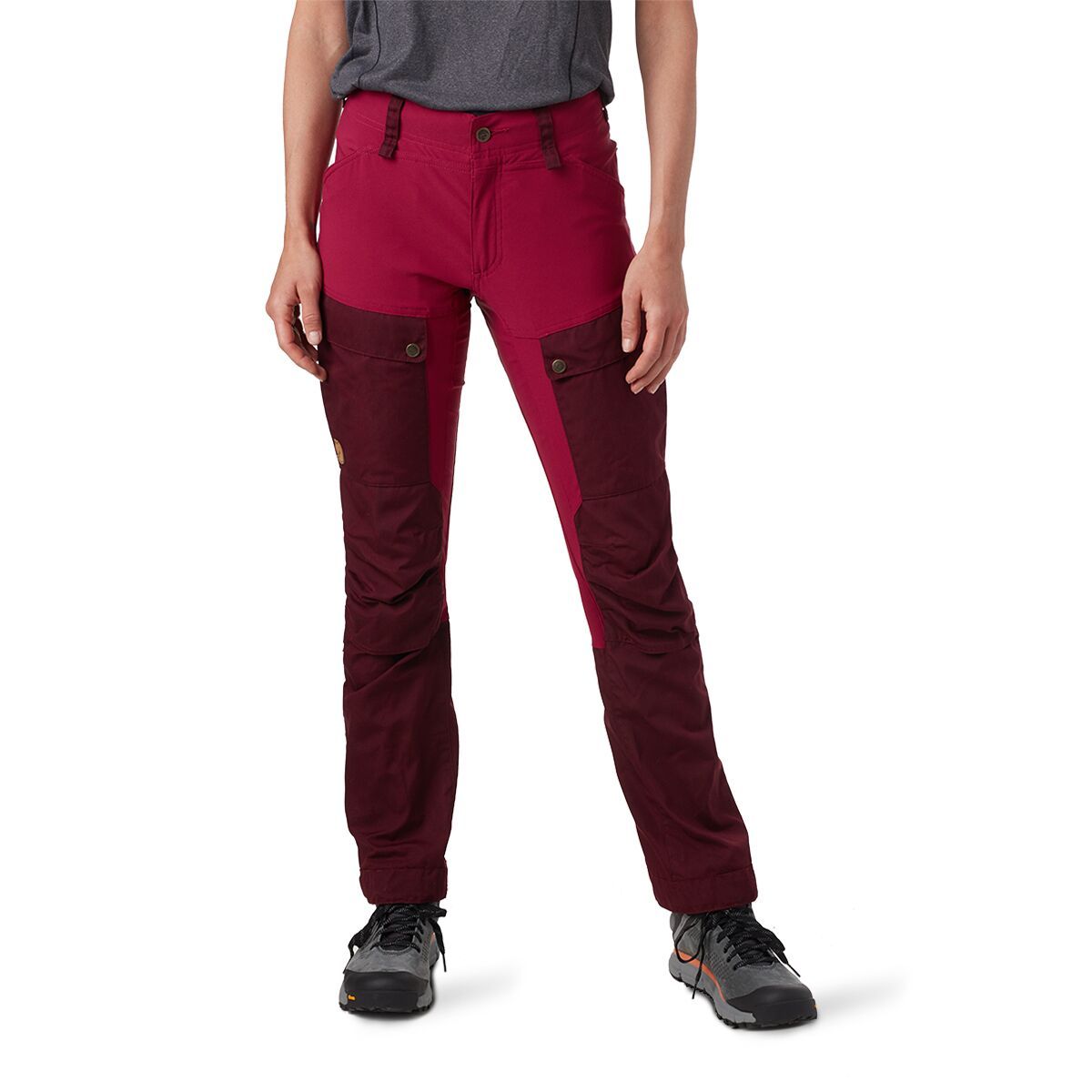 Fjallraven Keb Curved Trouser - Women's Dark Garnet/Plum, US 32/EU 42