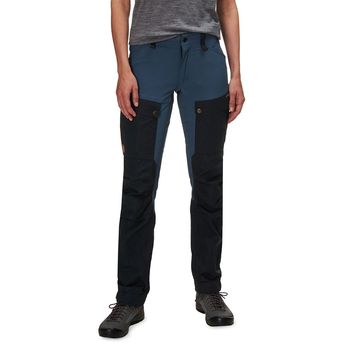 Fjallraven Keb Curved Trouser - Women's Dark Navy/Uncle Blue, US 36.5/EU 48