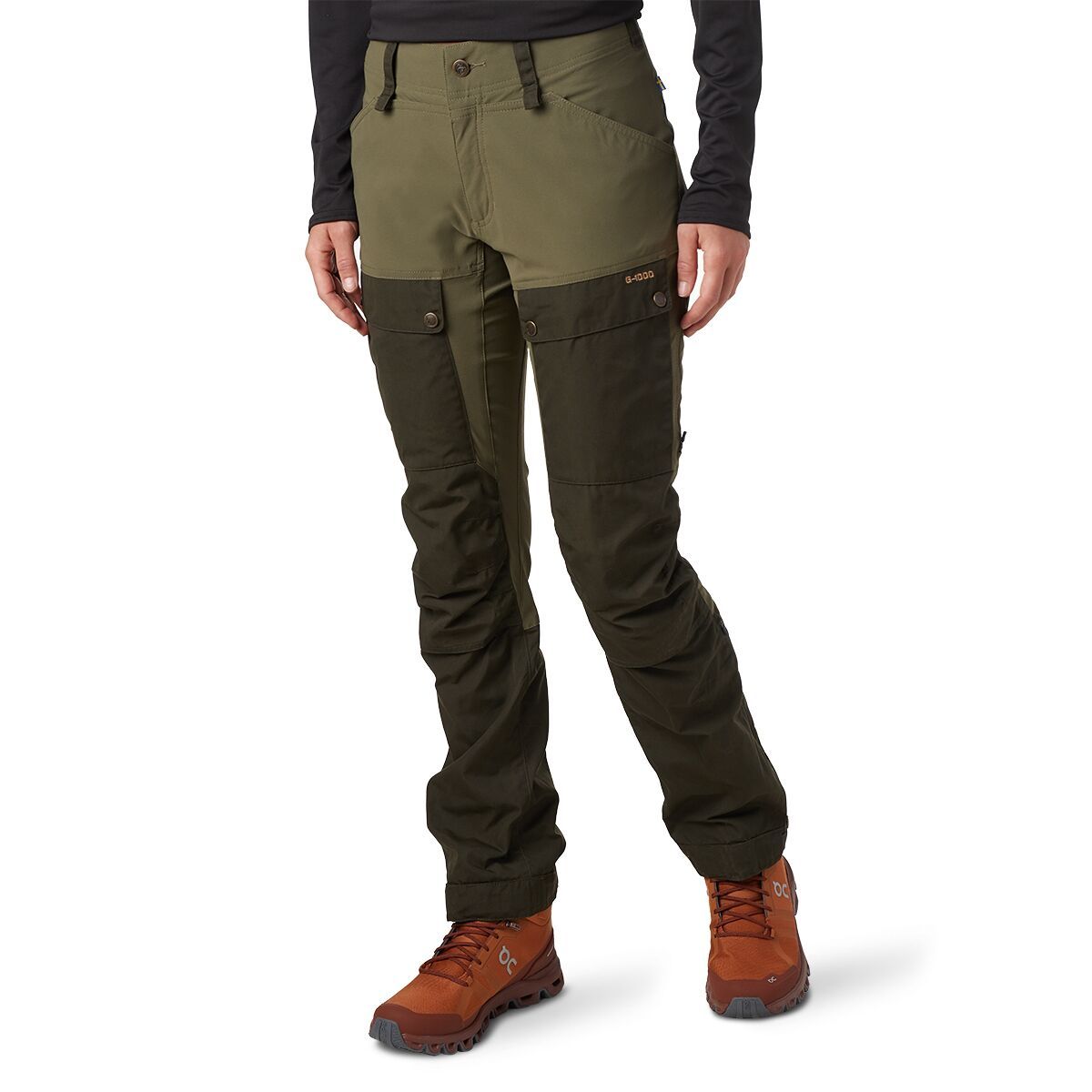 Fjallraven Keb Curved Trouser - Women's Deep Forest/Laurel Green, US 33.5/EU 44