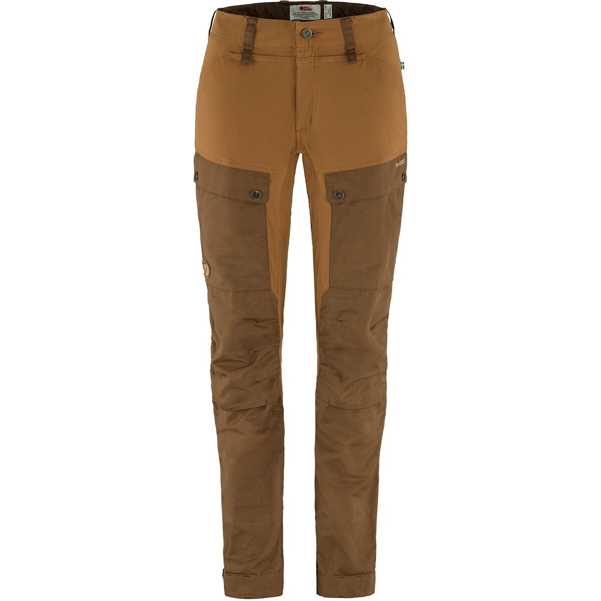 Image of Fjallraven Keb Curved Trouser - Women's Timber Brown/Chestnut, US 24/EU 32