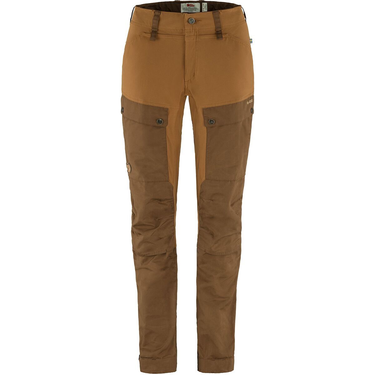 Image of Fjallraven Keb Curved Trouser - Women's Timber Brown/Chestnut, US 24/EU 32