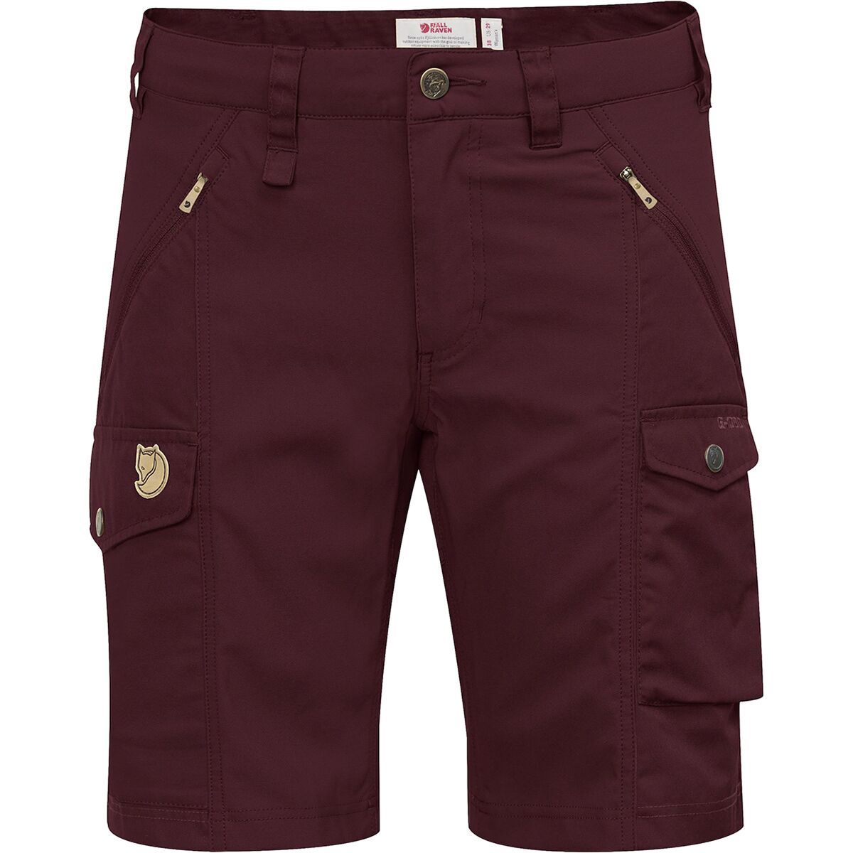 Fjallraven Nikka Curved Short - Women's Dark Garnet, US 36.5/EU 48