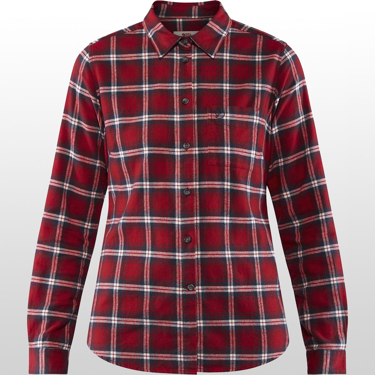 (取寄) フェールラーベン レディース フランネル シャツ Fjllrven women Fjallraven Ovik Flannel Shirt Deep Red Fjallraven Ovik Flannel Long-Sleeve Shirt - Women's - Clothing