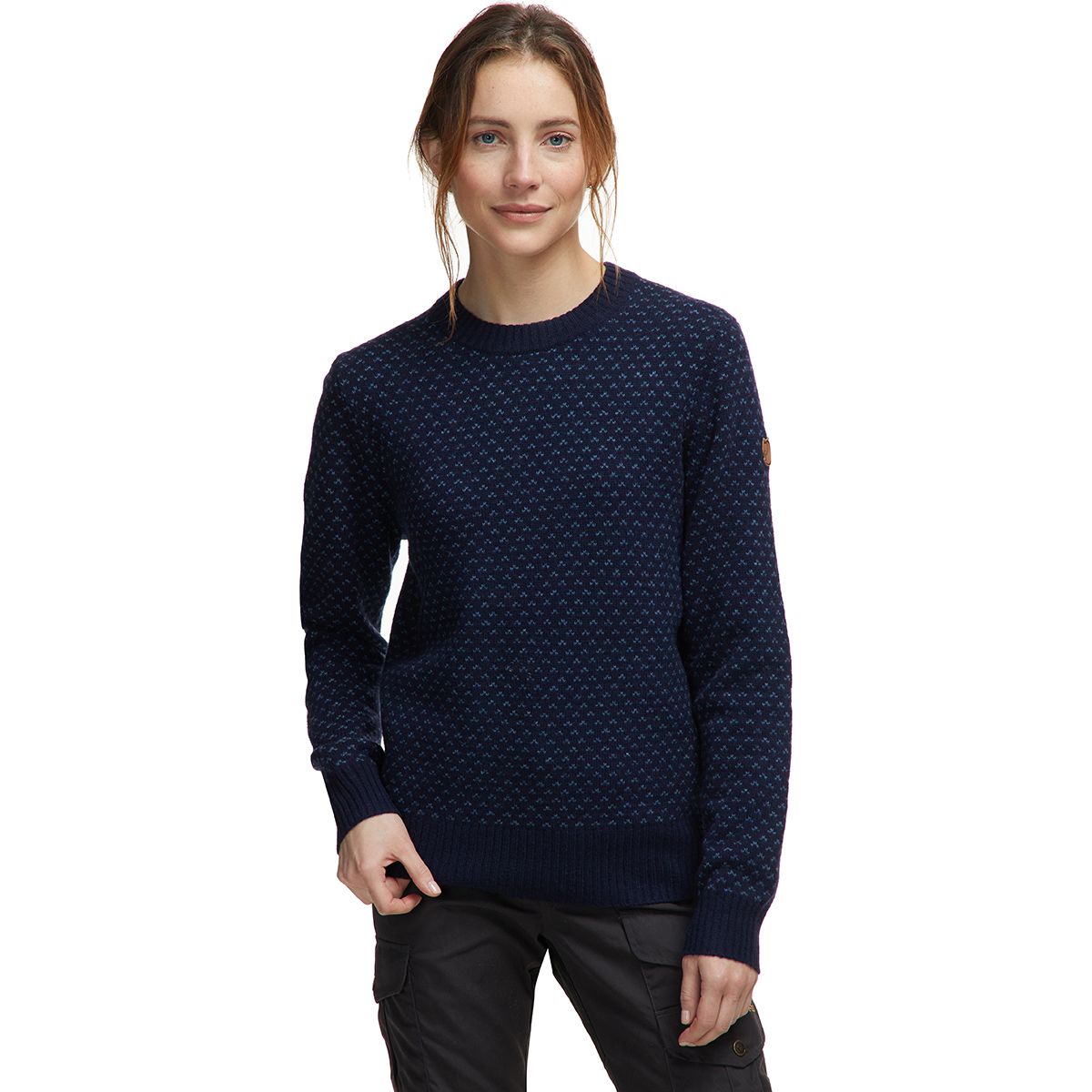 Fjallraven Ovik Nordic Sweater - Women's Dark Navy / L