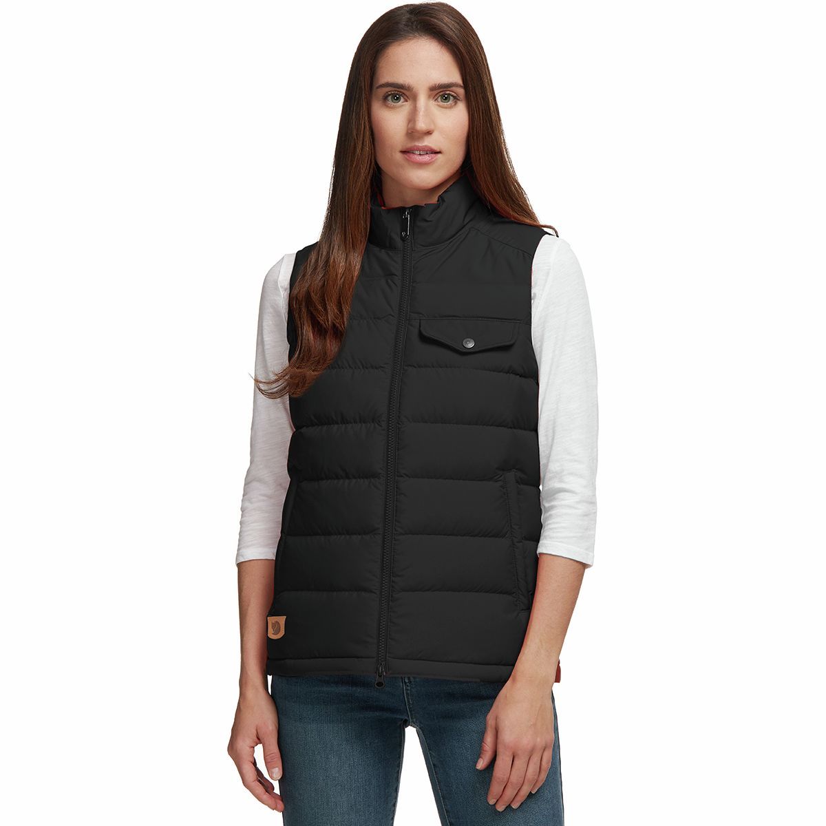 Image of Fjallraven Greenland Down Liner Vest - Women's Black, L