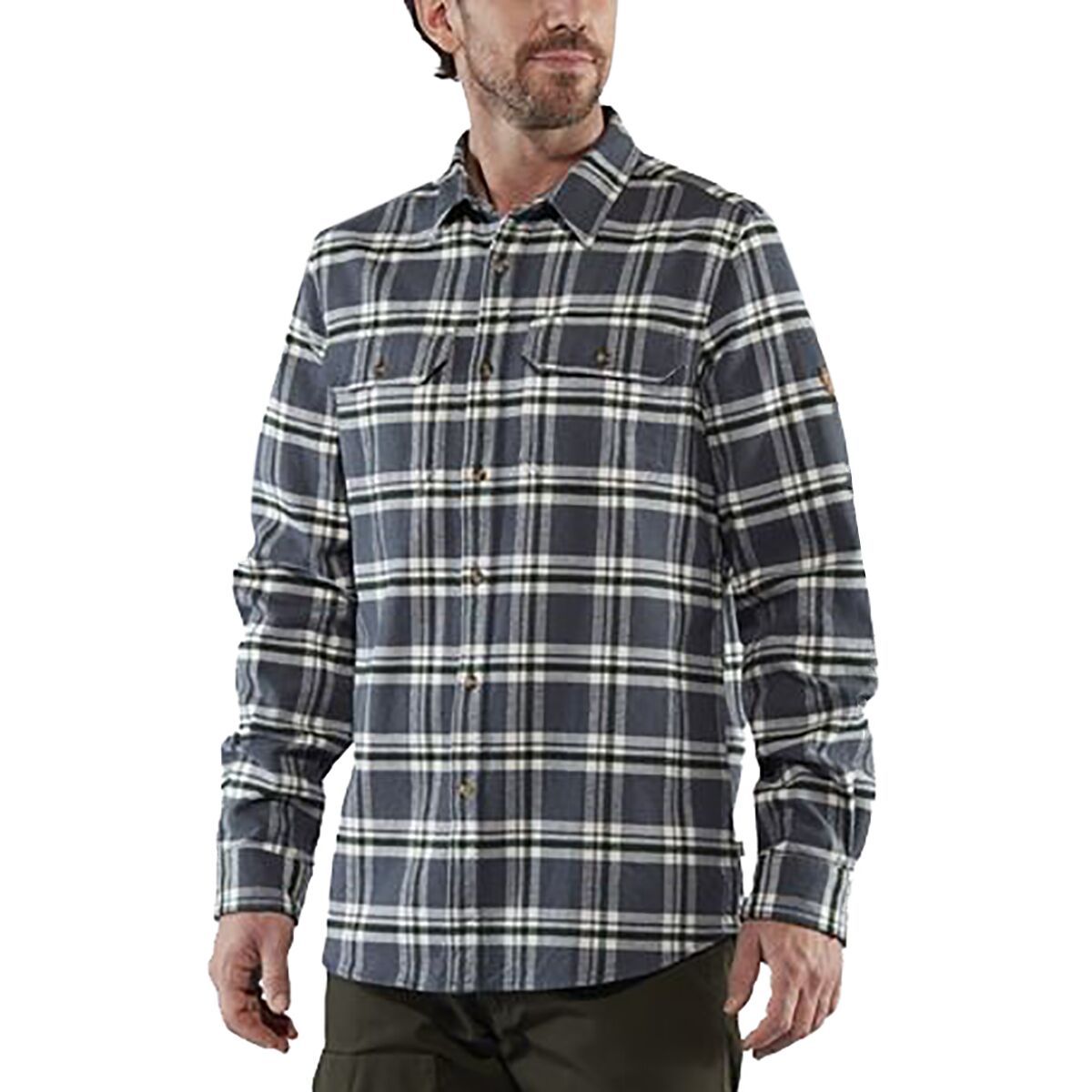 Fjallraven Ovik Heavy Flannel Shirt - Men's Dusk, XL