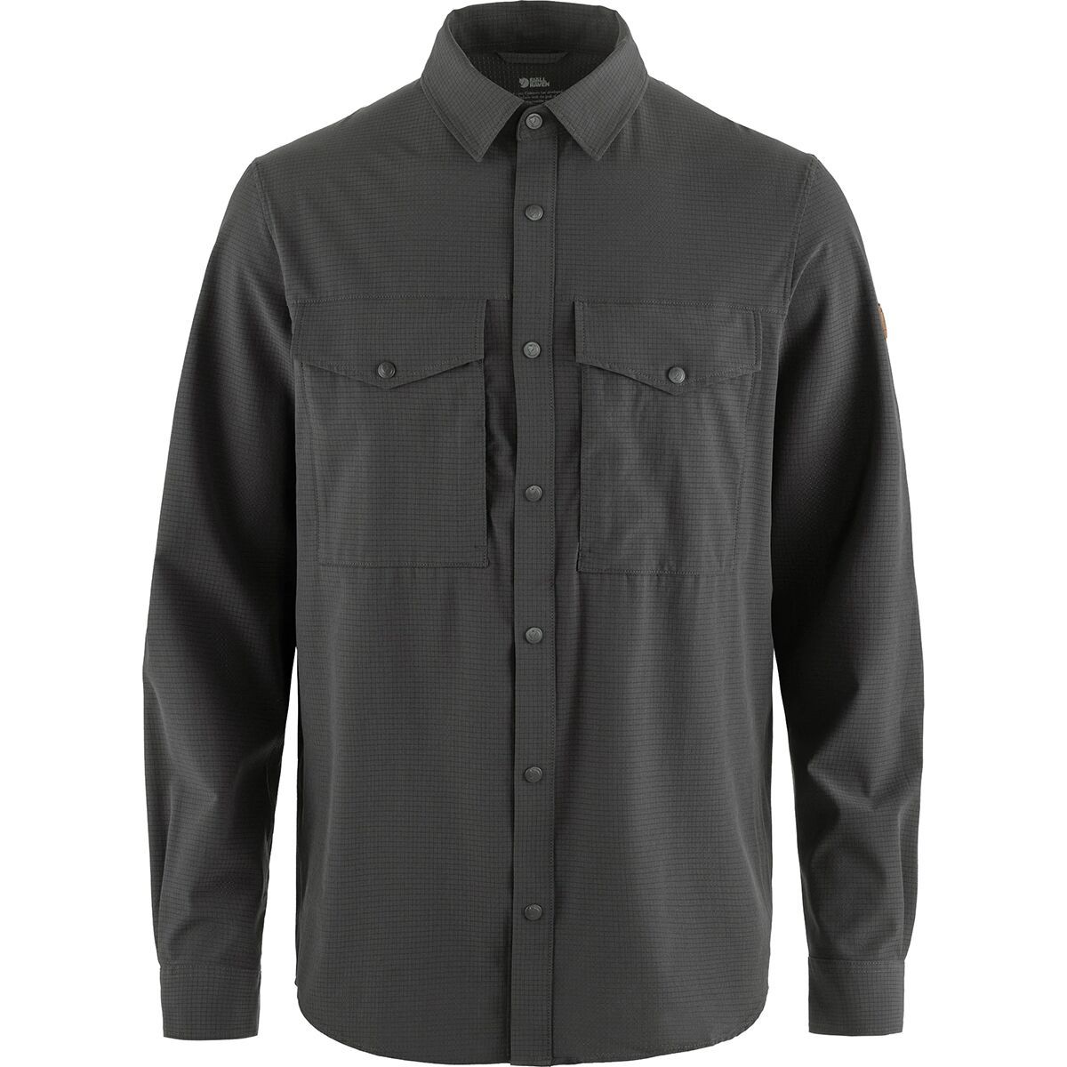 Image of Fjallraven Abisko Trekking Shirt - Men's Dark Grey, XL