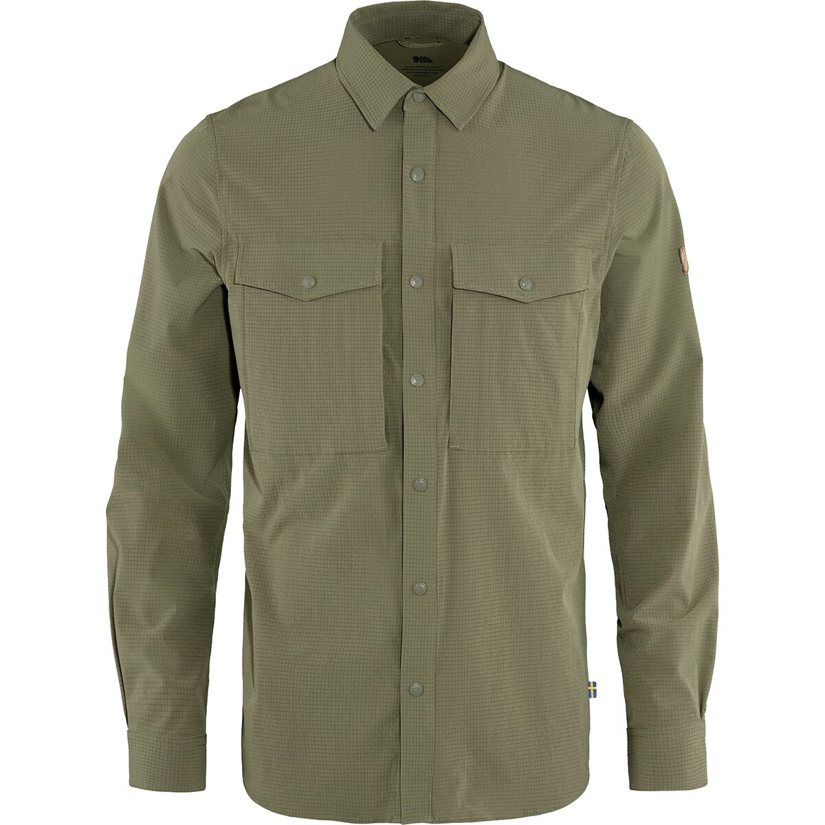 Image of Fjallraven Abisko Trekking Shirt - Men's Light Olive, XL