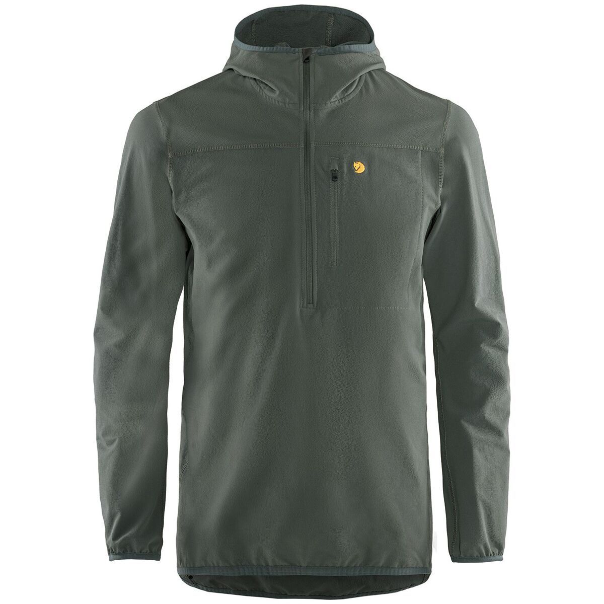 Fjallraven Bergtagen Stretch Half Zip - Men's Basalt, L