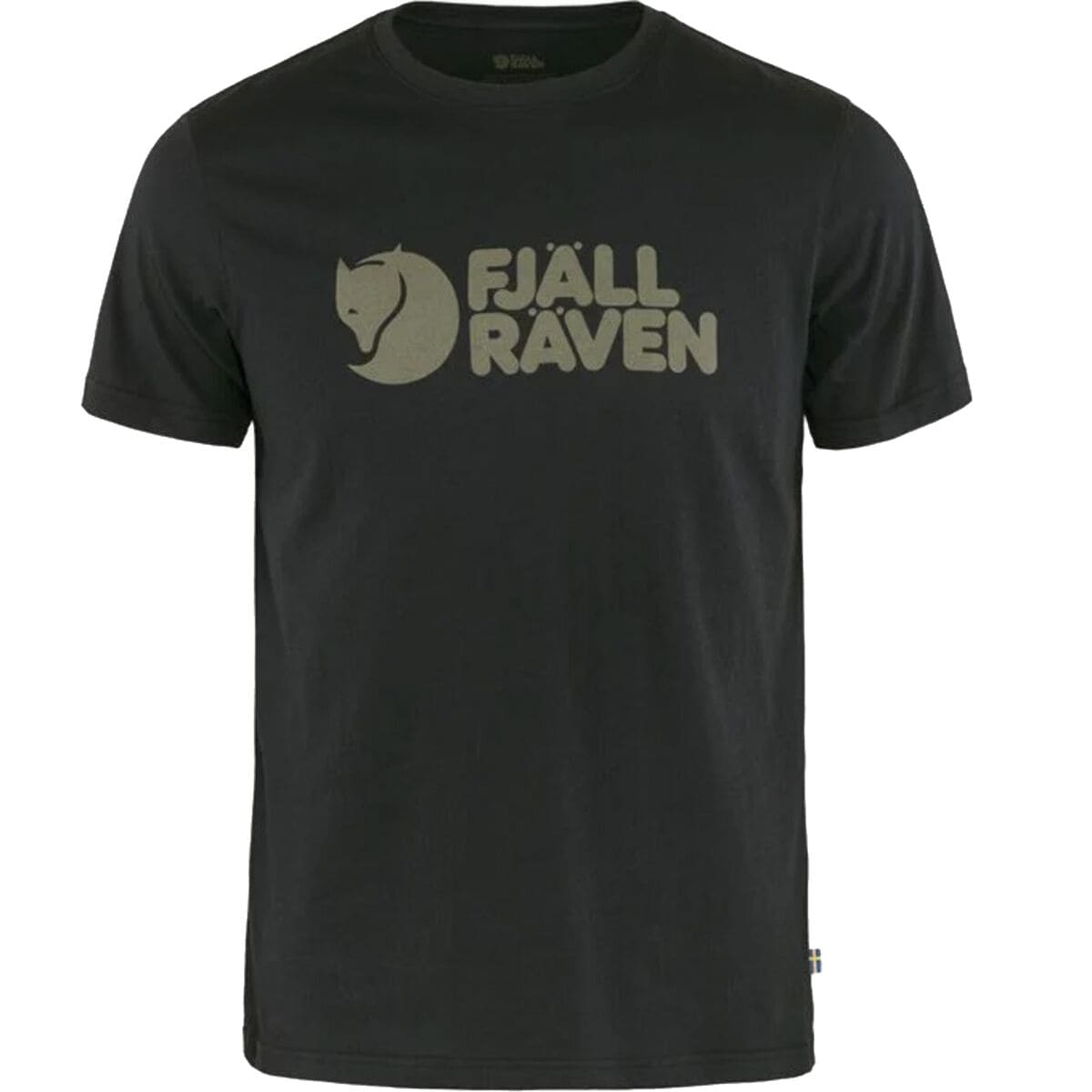Image of Fjallraven Logo T-Shirt - Men's Black, L