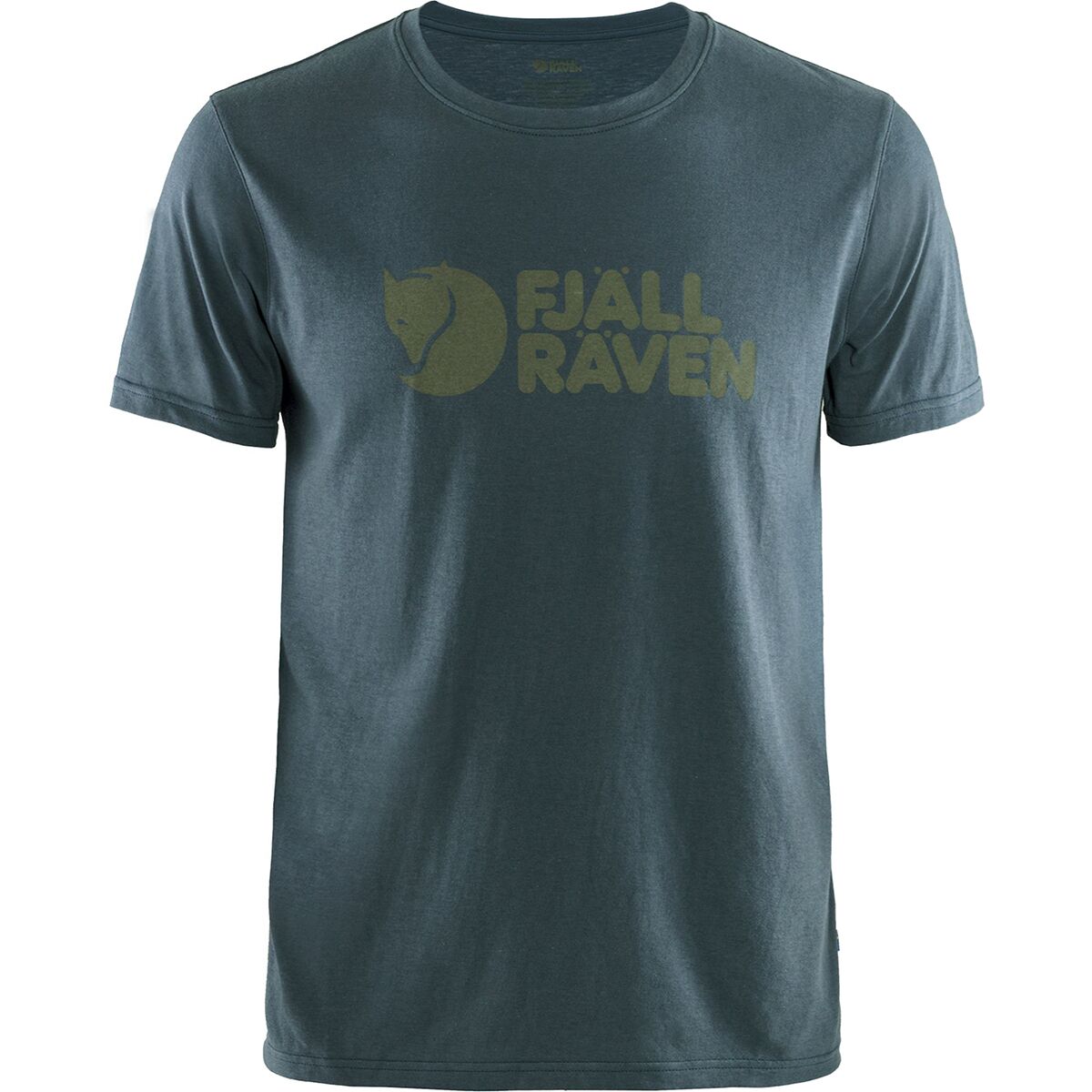 Image of Fjallraven Logo T-Shirt - Men's Navy, S