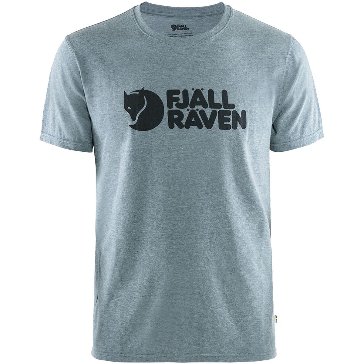 Image of Fjallraven Logo T-Shirt - Men's Uncle Blue/Melange, S