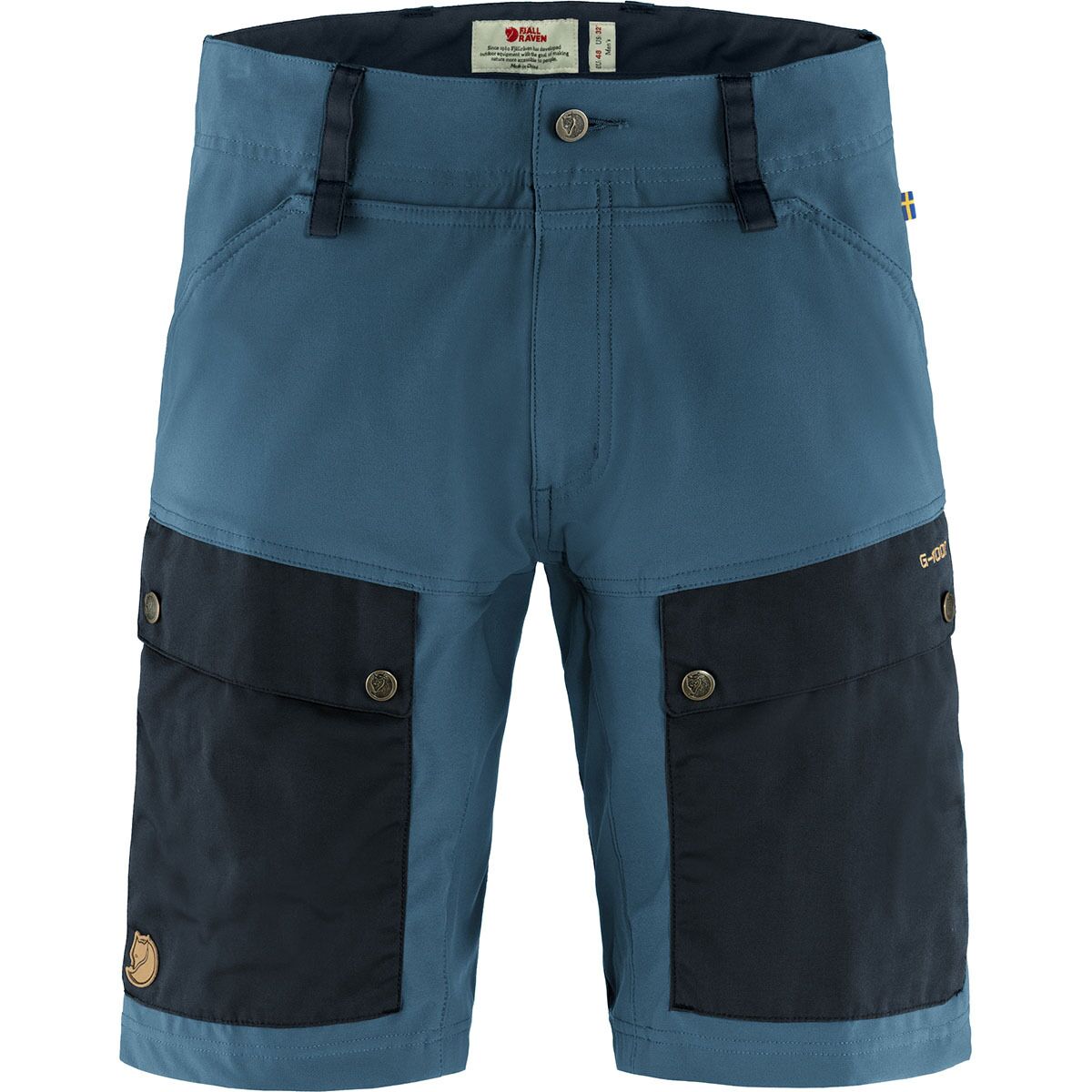 Image of Fjallraven Keb Short - Men's Dark Navy/Uncle Blue, US 30-31/EU 46