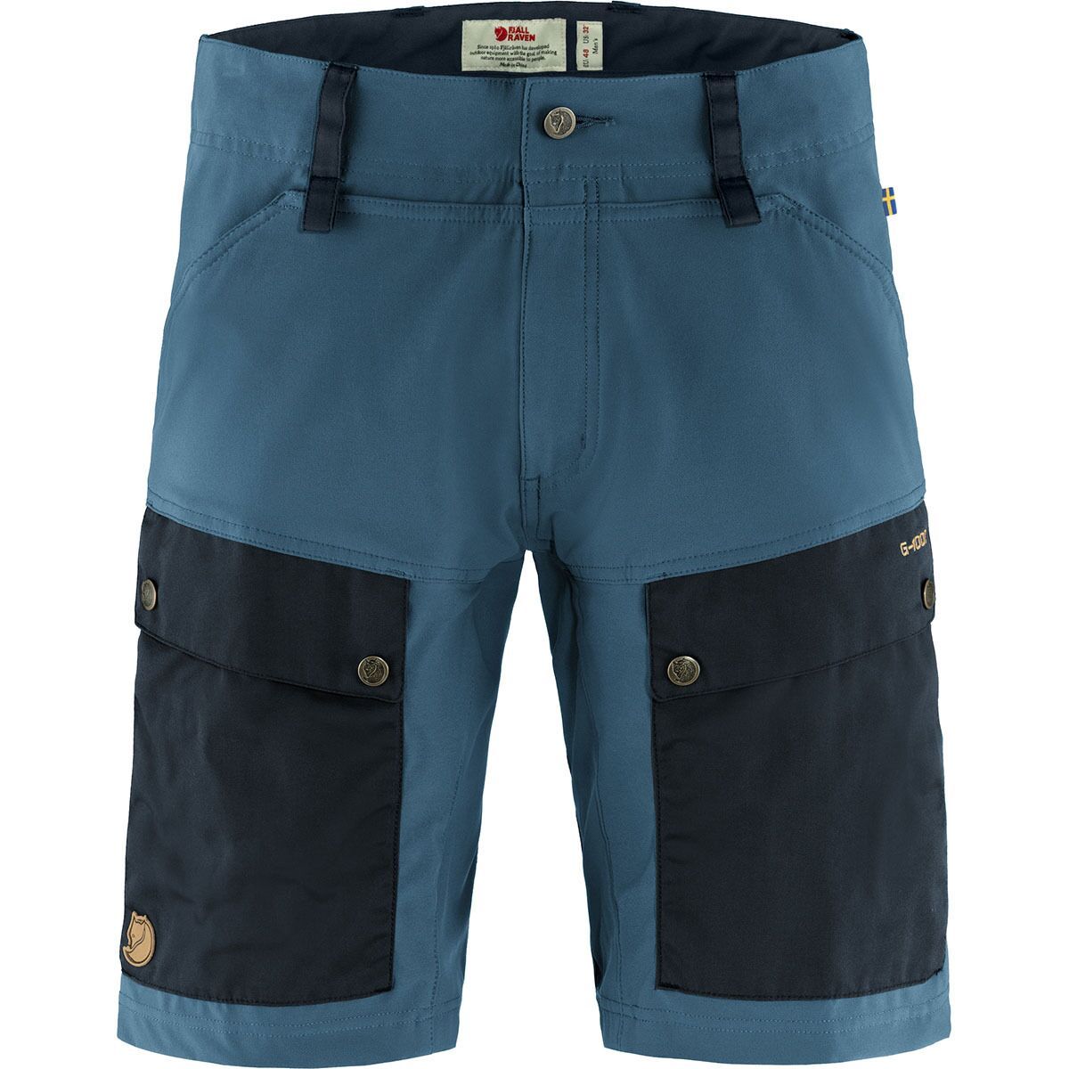 Image of Fjallraven Keb Short - Men's Dark Navy/Uncle Blue, US 36/EU 52