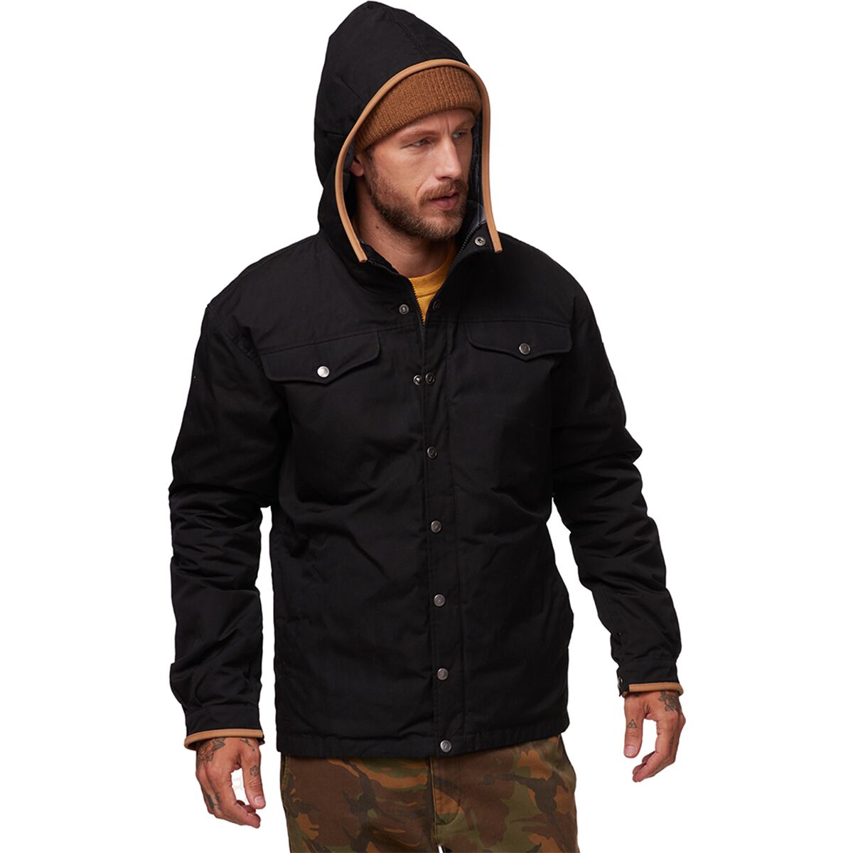 Image of Fjallraven Greenland No. 1 Down Jacket - Men's Black, S