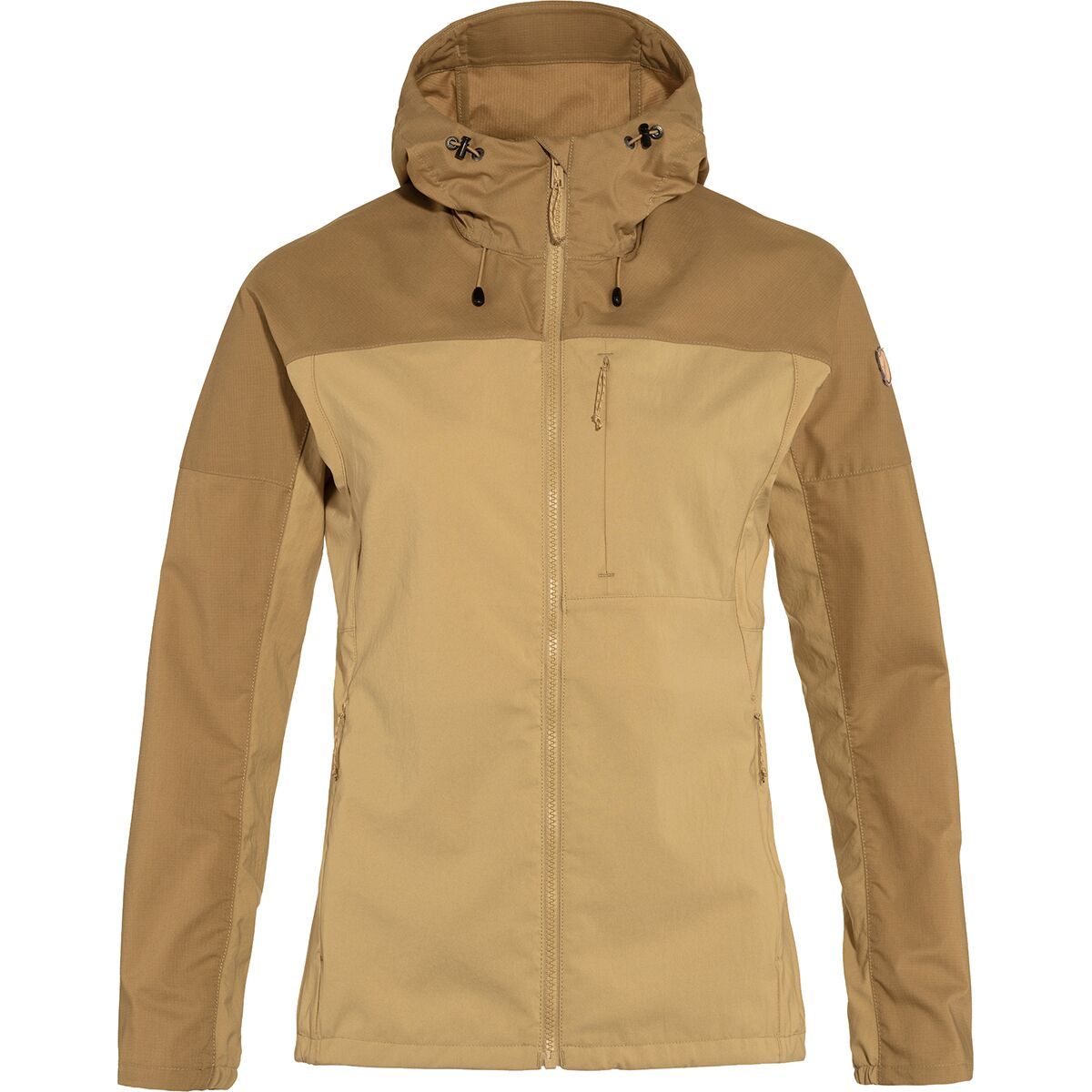 Fjallraven Abisko Midsummer Jacket - Women's Dune Beige/Buckwheat Brown, XS