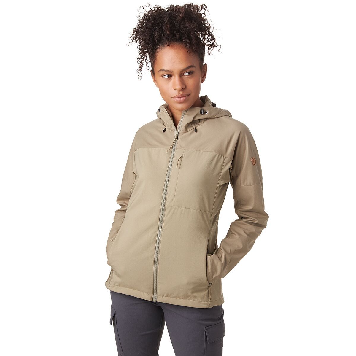 Fjallraven Abisko Midsummer Jacket - Women's Savanna/Light Olive, M