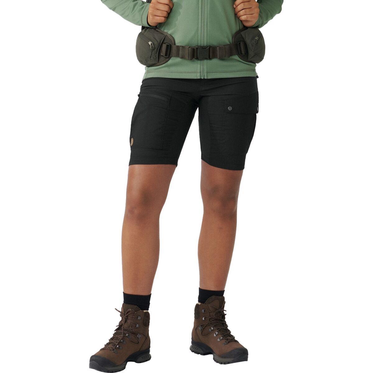 Fjallraven Abisko Midsummer Short - Women's Black, US 32/EU 42