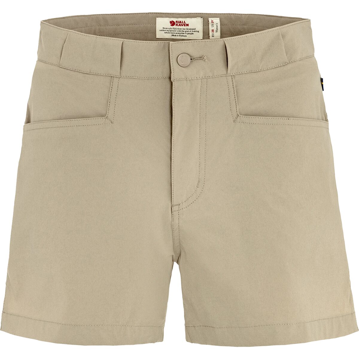 Image of Fjallraven High Coast Lite Short - Women's Fossil, US 27/EU 36