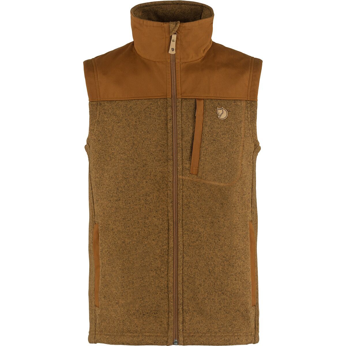 Image of Fjallraven Buck Fleece Vest - Men's Chestnut, S