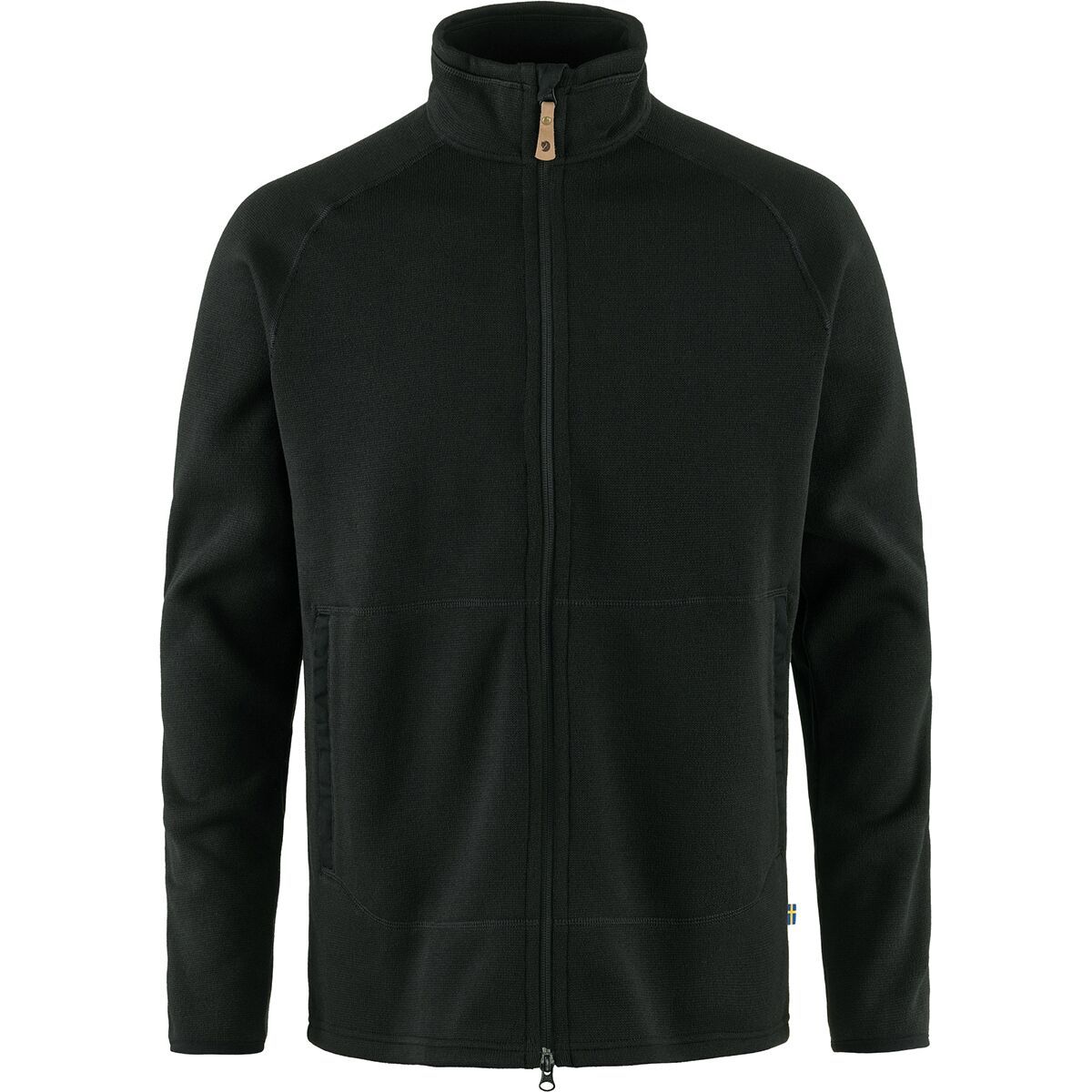 Fjallraven Ovik Fleece Zip Sweater - Men's Black, S