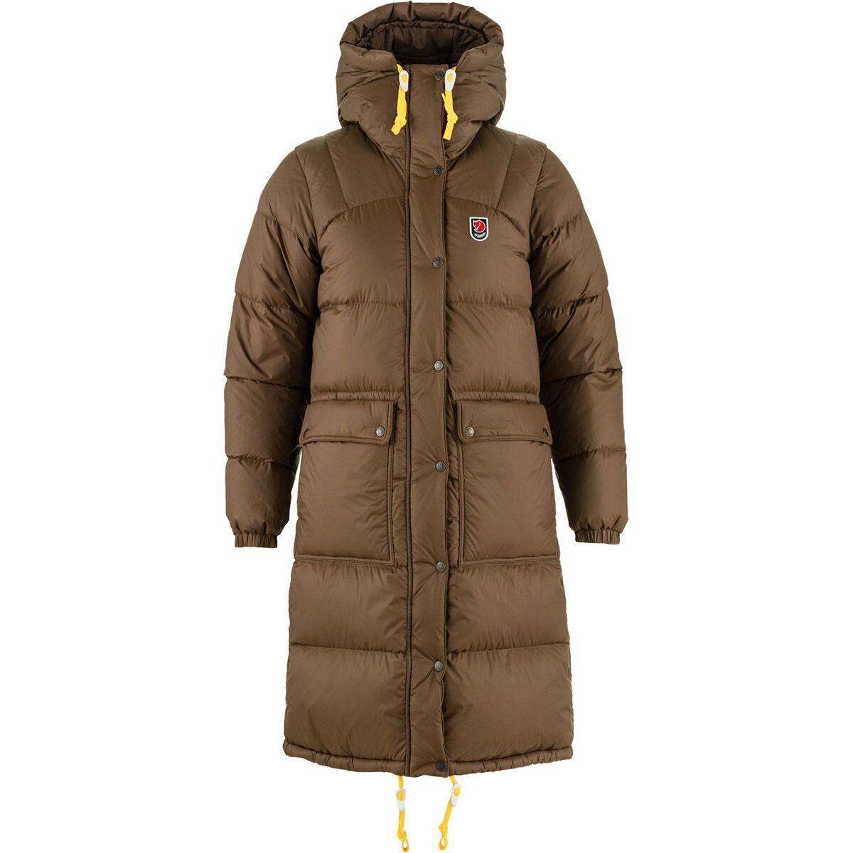Image of Fjallraven Expedition Long Down Parka - Women's Dark Oak, M