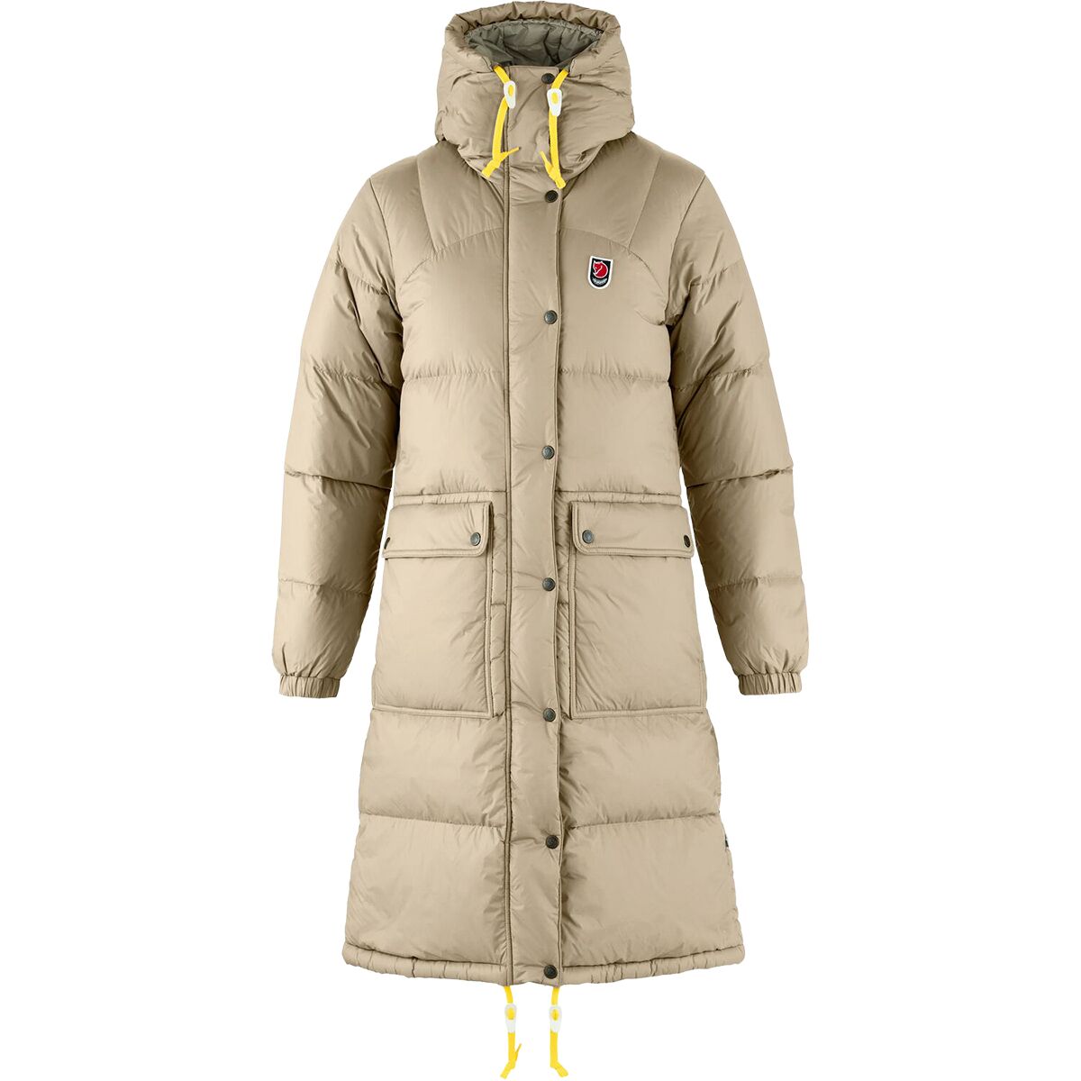 Image of Fjallraven Expedition Long Down Parka - Women's Fossil, M