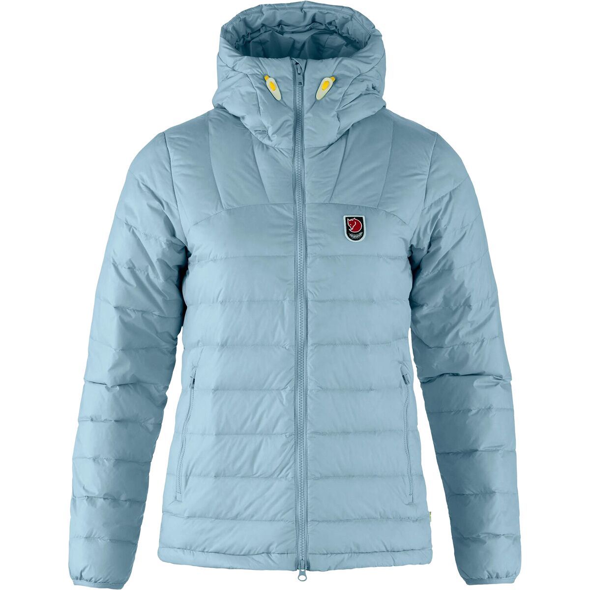 Image of Fjallraven Expedition Pack Down Hooded Jacket - Women's Breeze Blue, M