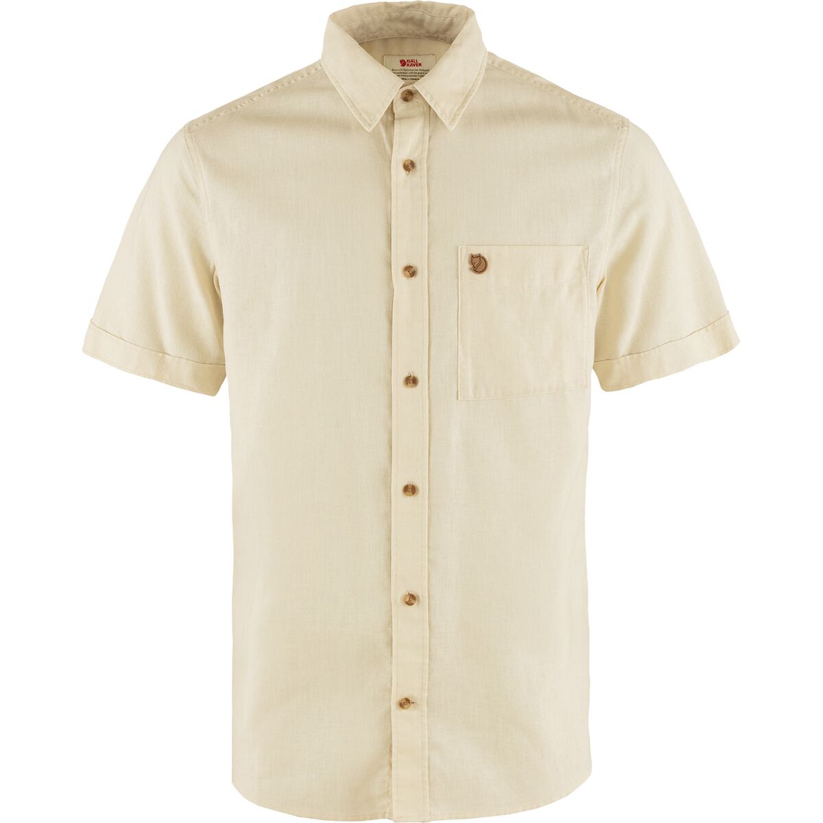 Image of Fjallraven Ovik Travel Shirt - Men's Chalk White, M
