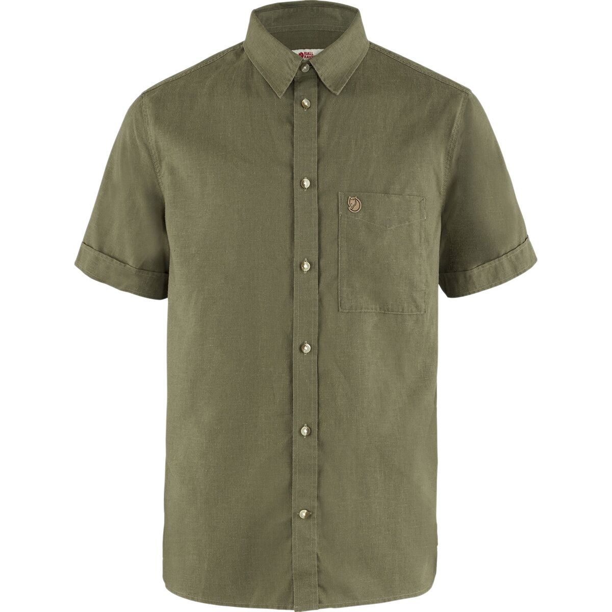 Image of Fjallraven Ovik Travel Shirt - Men's Green, XL