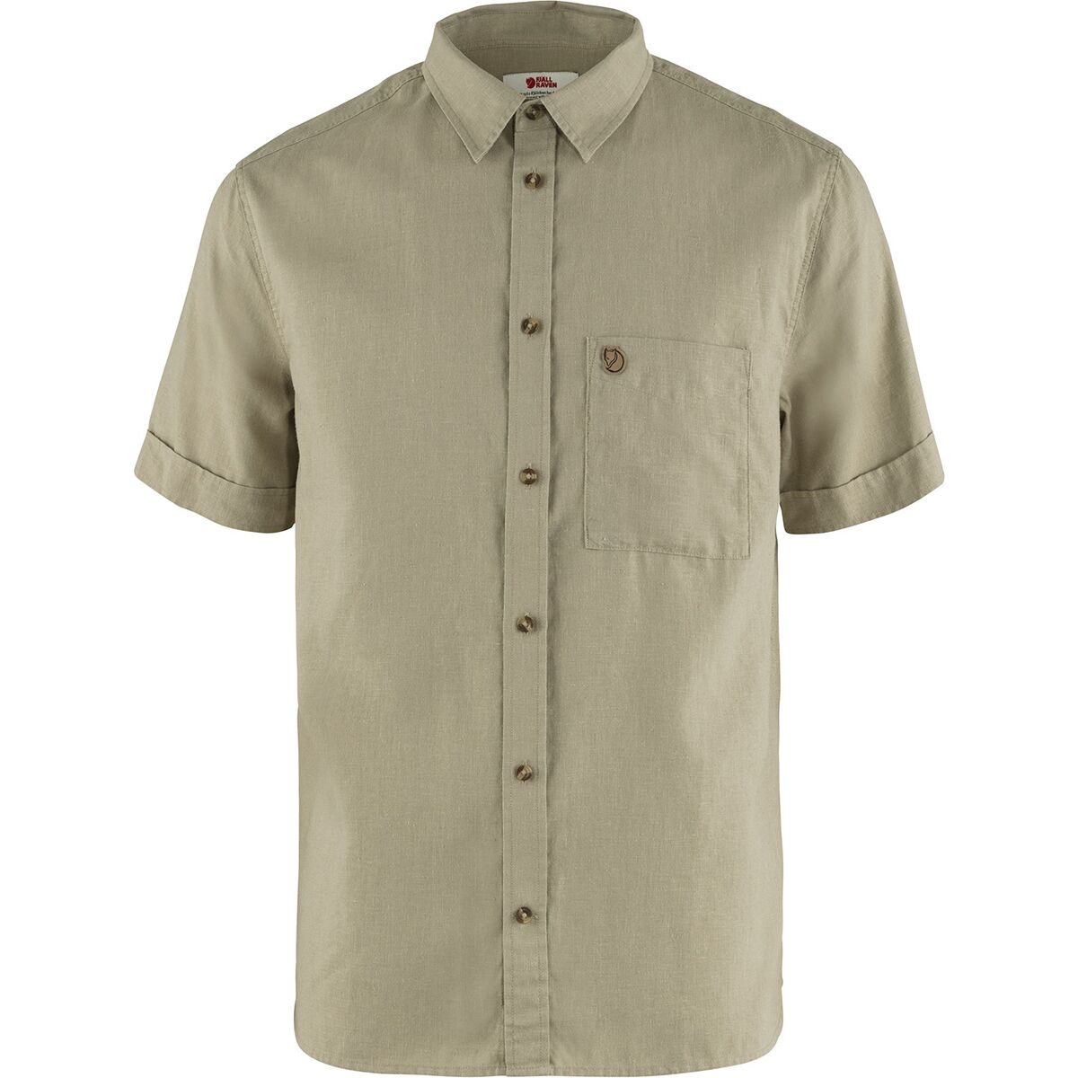 Image of Fjallraven Ovik Travel Shirt - Men's Sand Stone, S