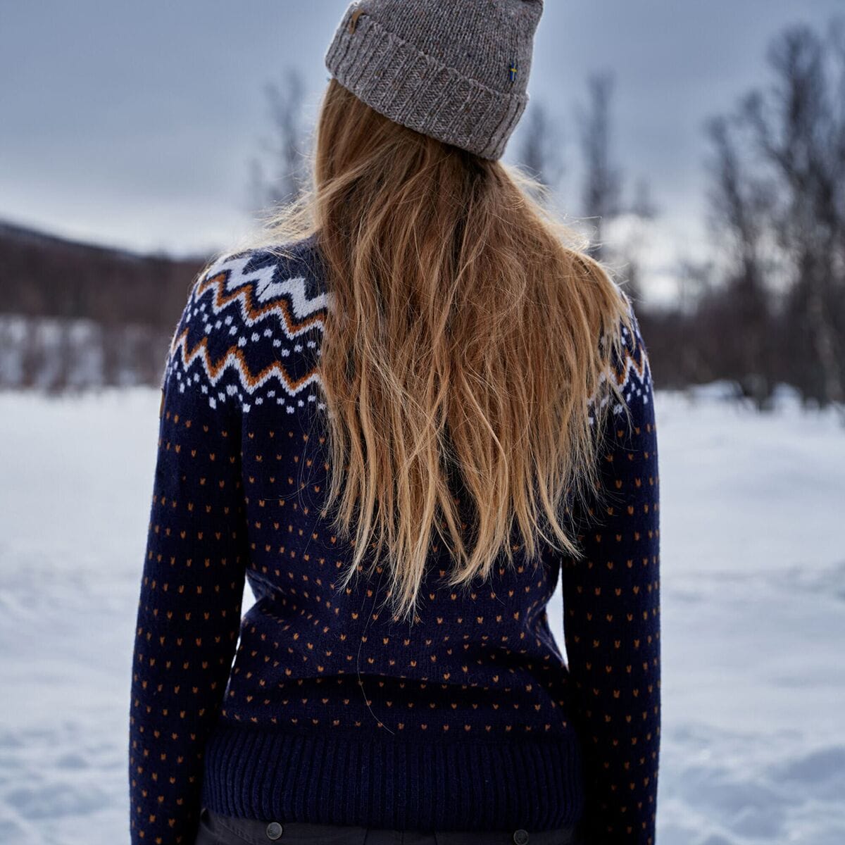 Vik folk knit clearance beanie