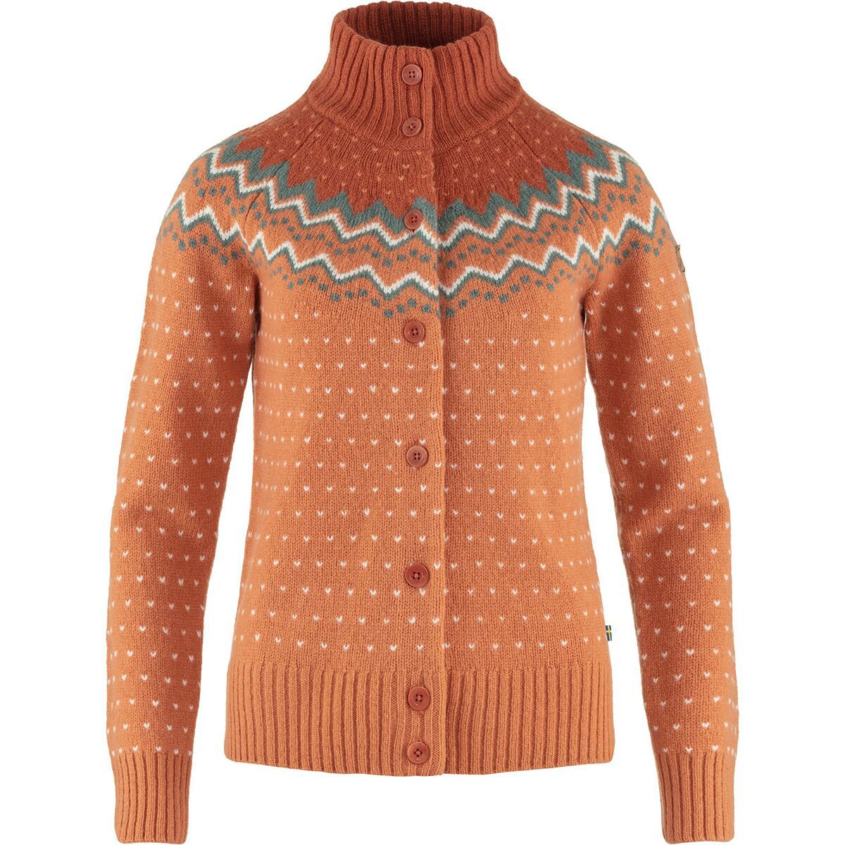 Fjallraven Ovik Knit Cardigan - Women's Desert Brown, M