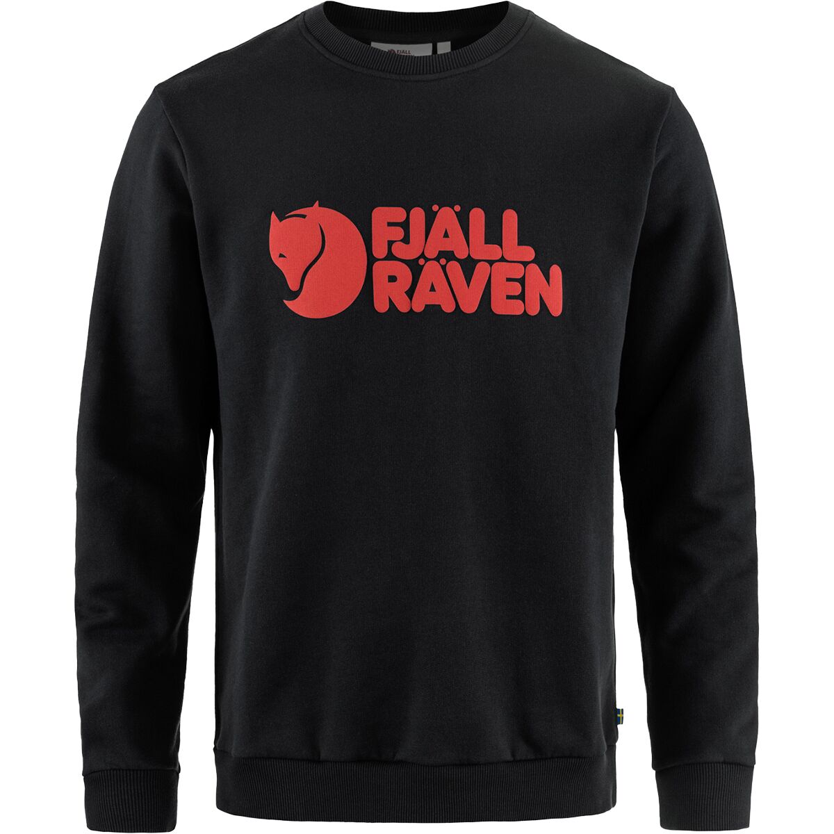 Image of Fjallraven Logo Sweater - Men's Black, L