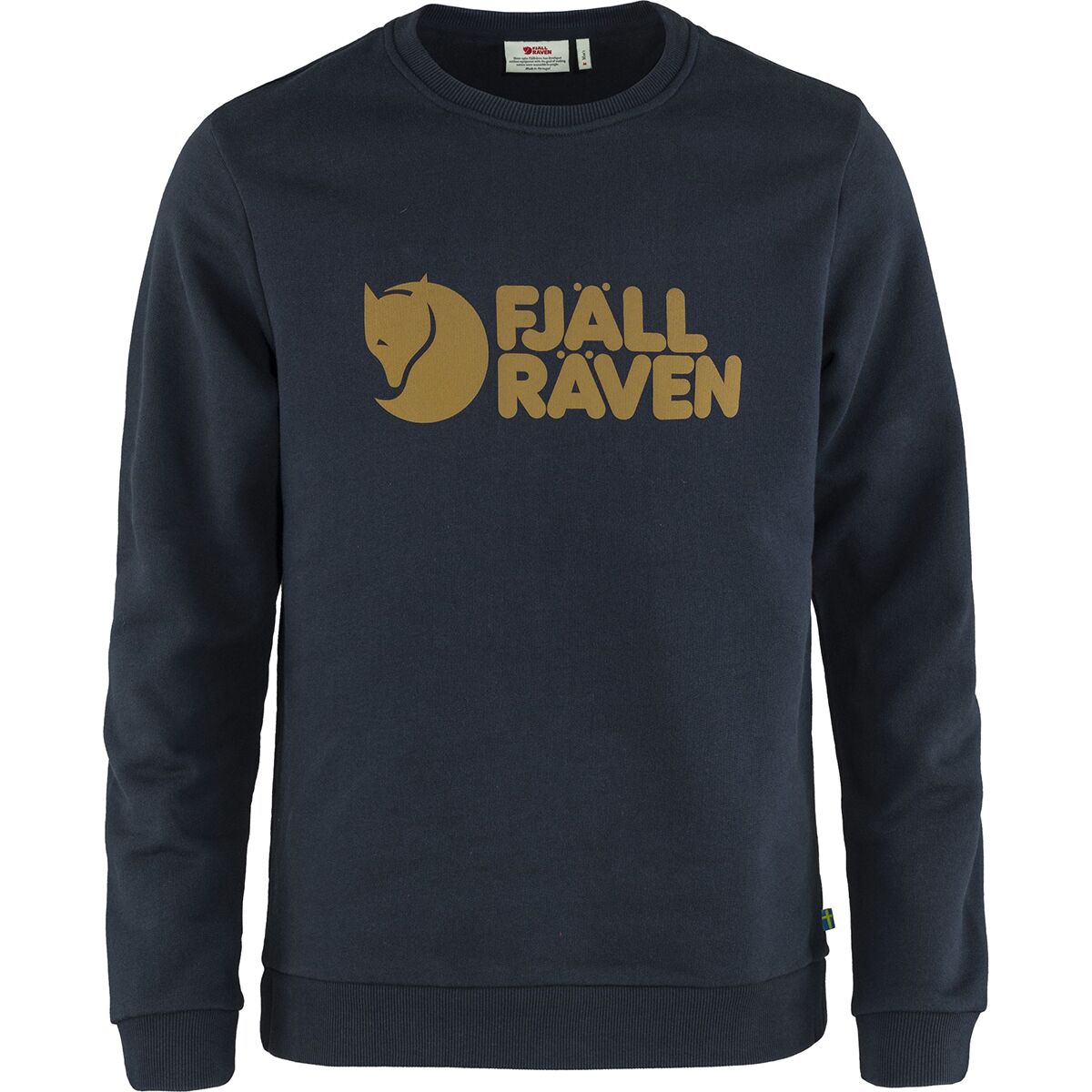 Image of Fjallraven Logo Sweater - Men's Dark Navy, M