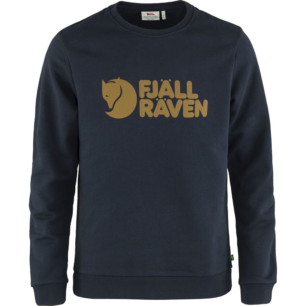 Image of Fjallraven Logo Sweater - Men's Dark Navy, M