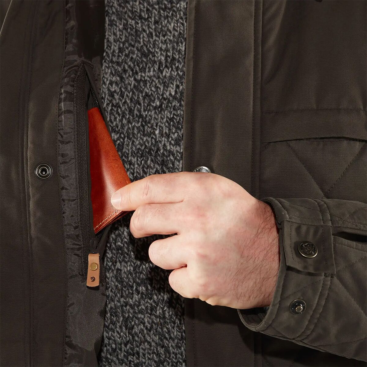 Fjallraven Ovik Wool Padded Jacket - Men's - Clothing