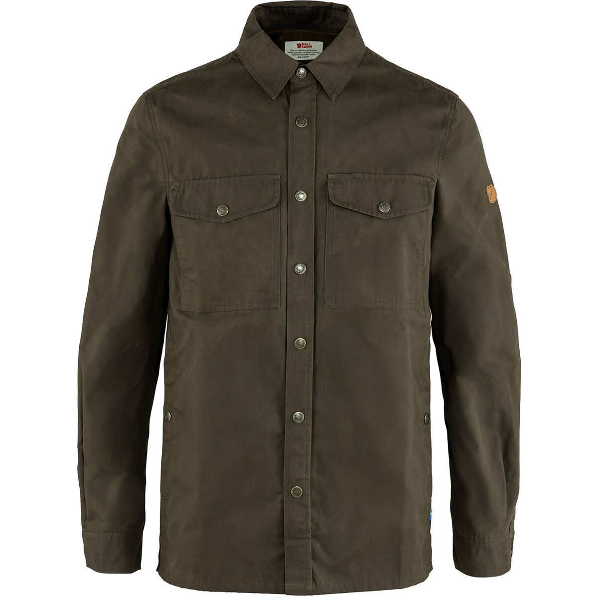 Fjallraven Singi Overshirt - Men's Dark Olive, M
