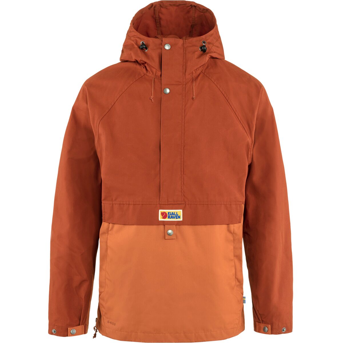 Fjallraven Men's Vardag Anorak - Autumn Leaf-terracotta Brown - XL