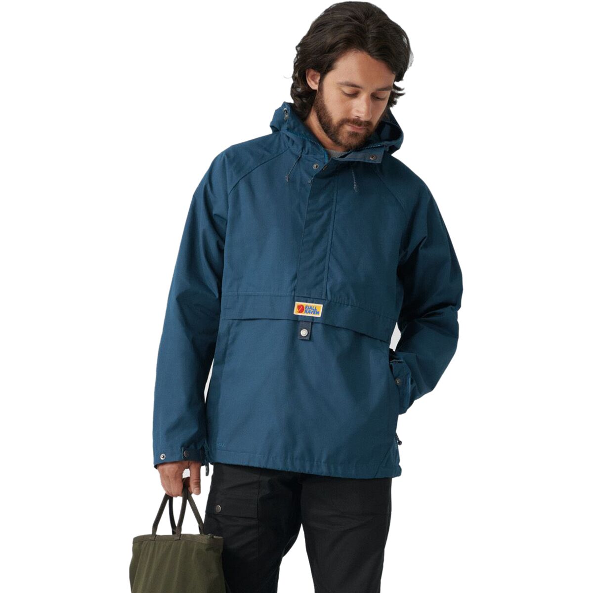 Image of Fjallraven Vardag Anorak - Men's Storm, M