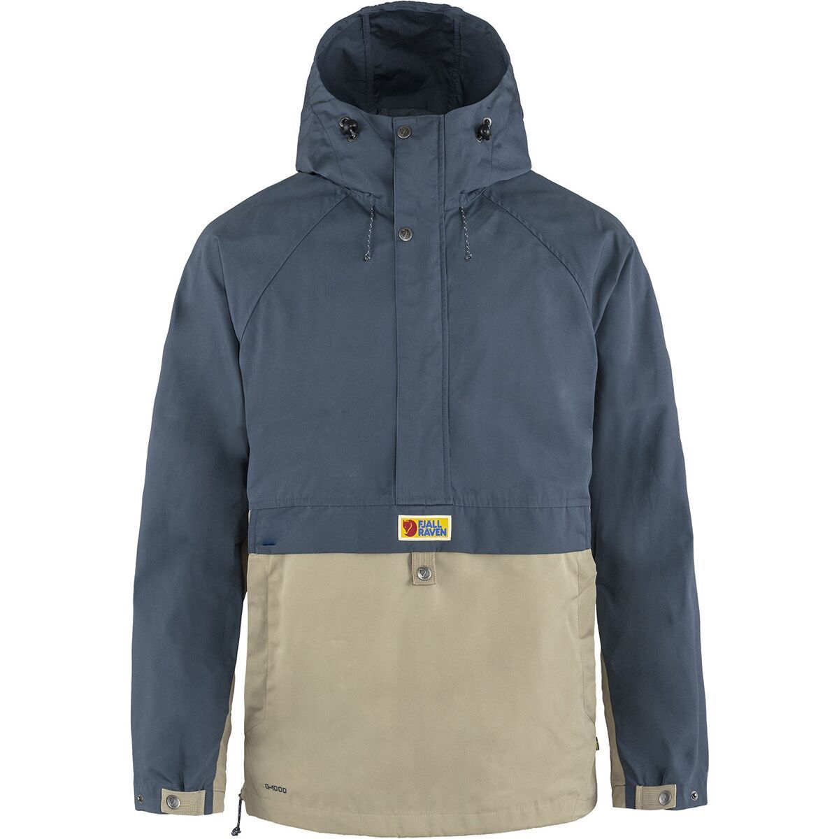 Fjallraven Vardag Anorak - Men's Uncle Blue/Sand Stone, XXL