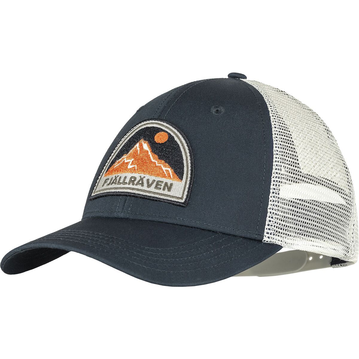 Image of Fjallraven Badge Langtradarkeps Trucker Hat Navy, S/M